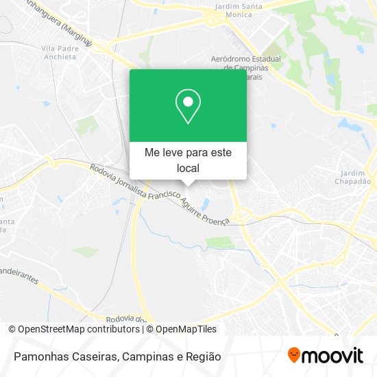 Pamonhas Caseiras mapa