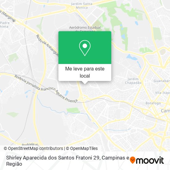 Shirley Aparecida dos Santos Fratoni 29 mapa