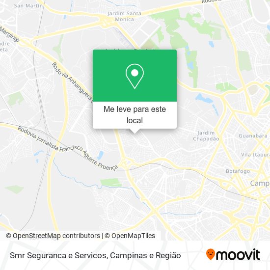 Smr Seguranca e Servicos mapa