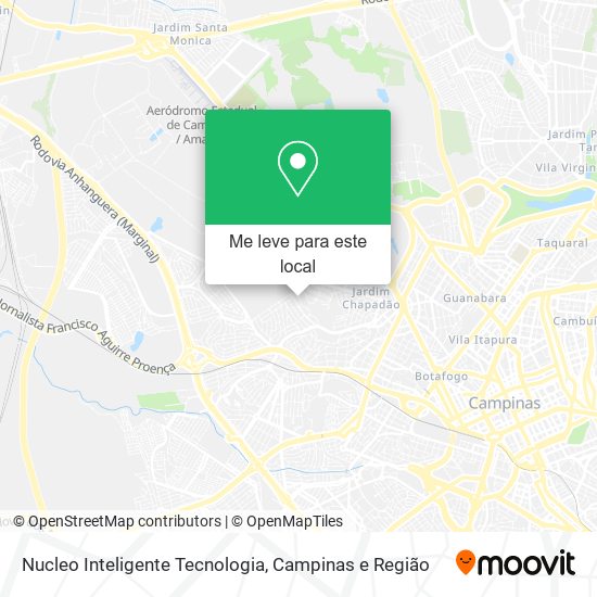 Nucleo Inteligente Tecnologia mapa