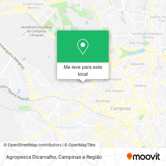 Agropesca Dicarvalho mapa