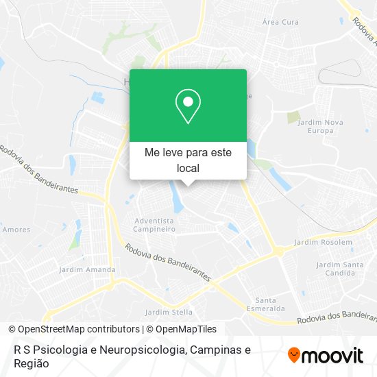 R S Psicologia e Neuropsicologia mapa