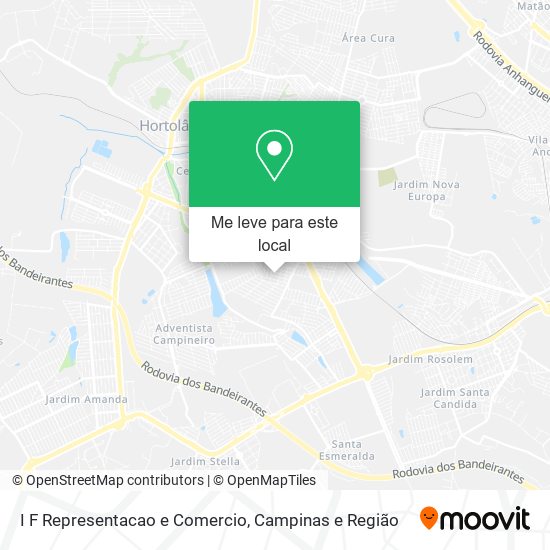 I F Representacao e Comercio mapa