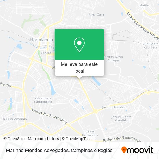 Marinho Mendes Advogados mapa
