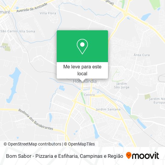 Bom Sabor - Pizzaria e Esfiharia mapa