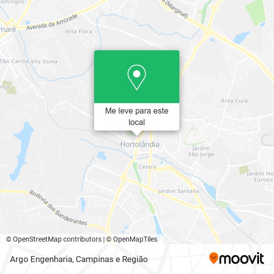 Argo Engenharia mapa