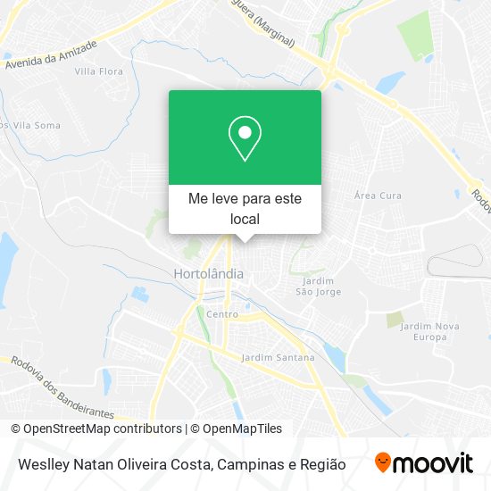 Weslley Natan Oliveira Costa mapa