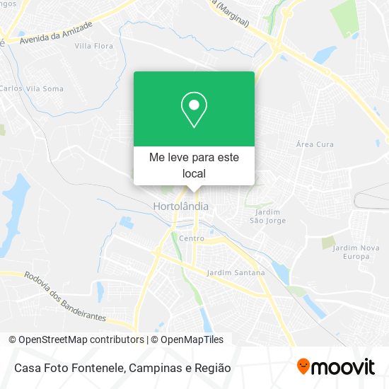 Casa Foto Fontenele mapa