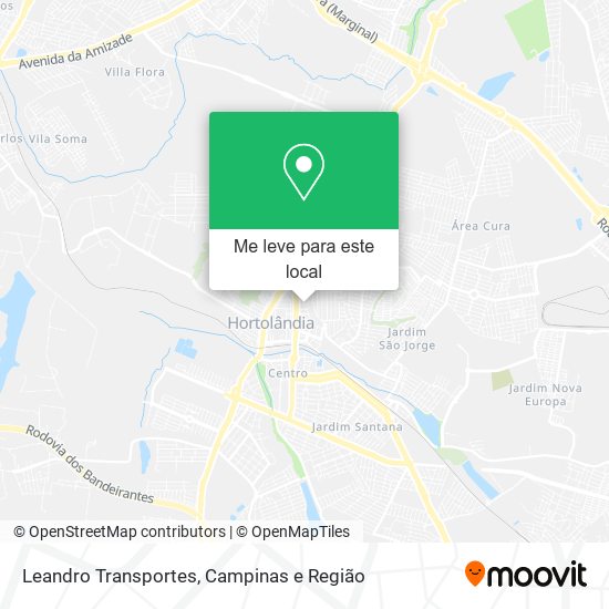 Leandro Transportes mapa