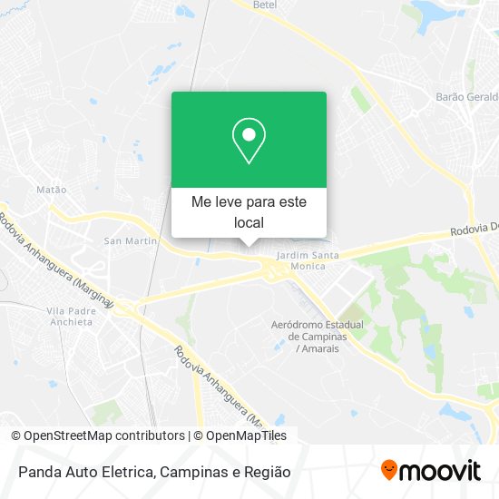 Panda Auto Eletrica mapa