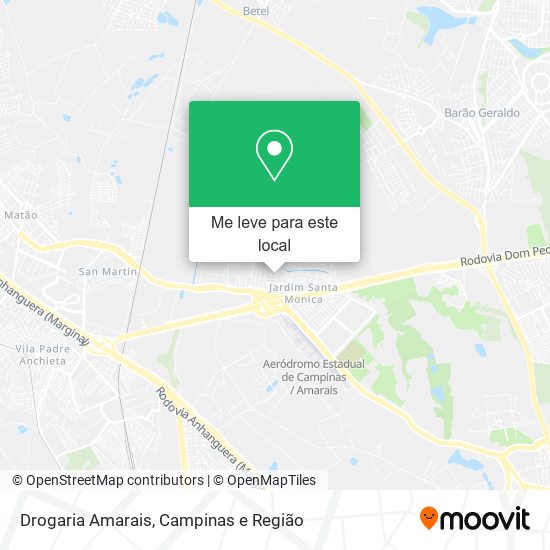 Drogaria Amarais mapa