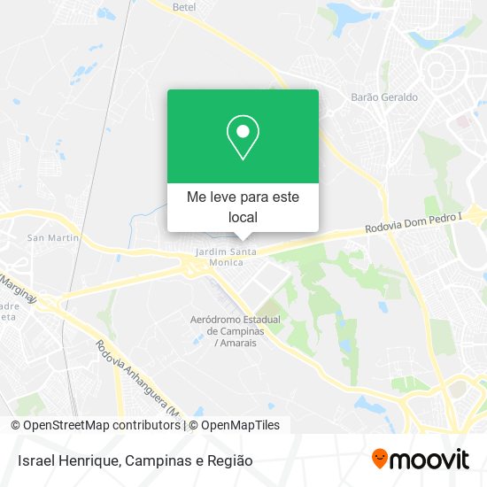 Israel Henrique mapa