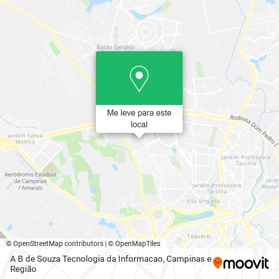 A B de Souza Tecnologia da Informacao mapa