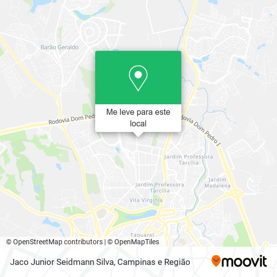 Jaco Junior Seidmann Silva mapa