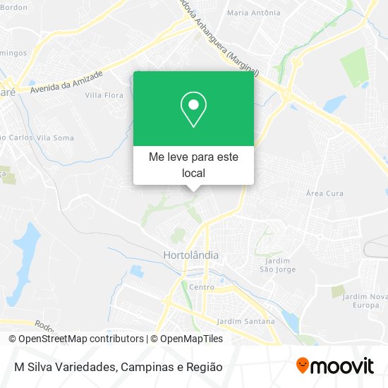 M Silva Variedades mapa