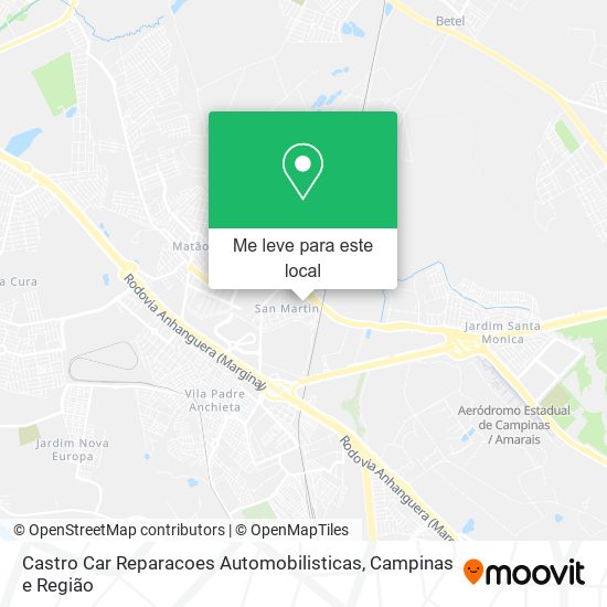 Castro Car Reparacoes Automobilisticas mapa