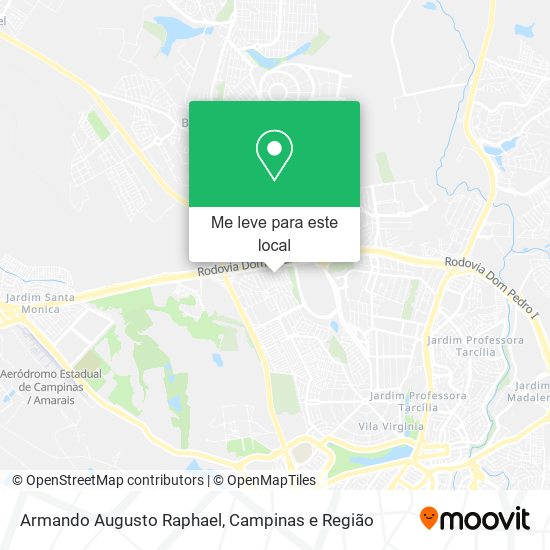 Armando Augusto Raphael mapa