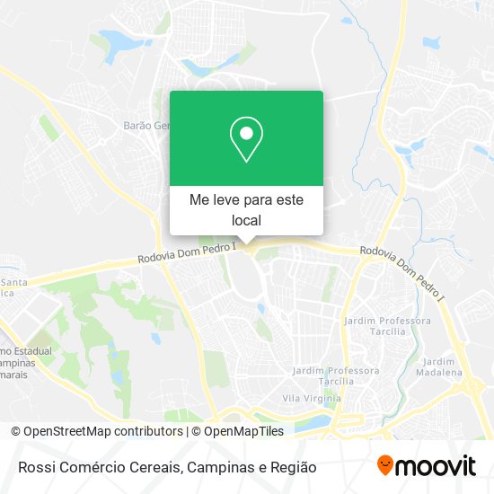 Rossi Comércio Cereais mapa