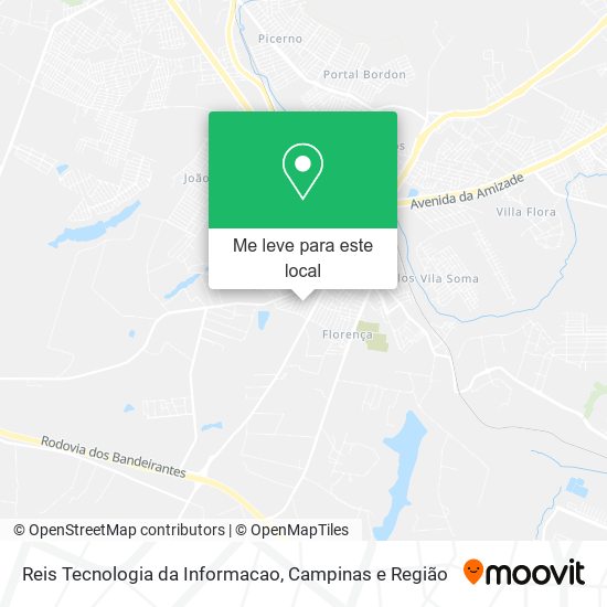 Reis Tecnologia da Informacao mapa