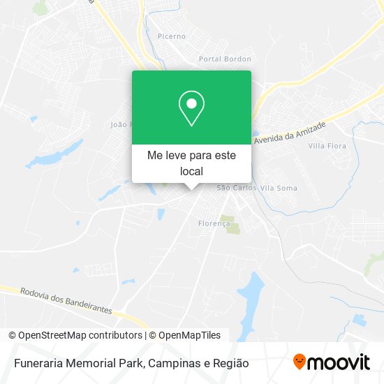 Funeraria Memorial Park mapa