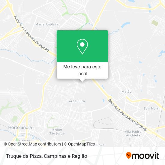 Truque da Pizza mapa