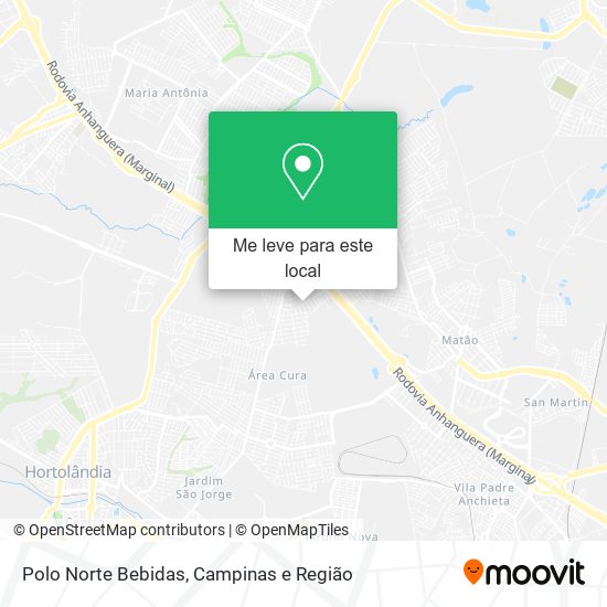 Polo Norte Bebidas mapa