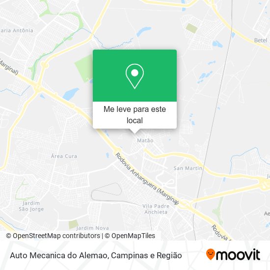 Auto Mecanica do Alemao mapa