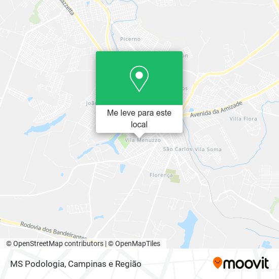 MS Podologia mapa