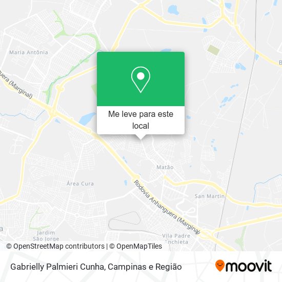 Gabrielly Palmieri Cunha mapa