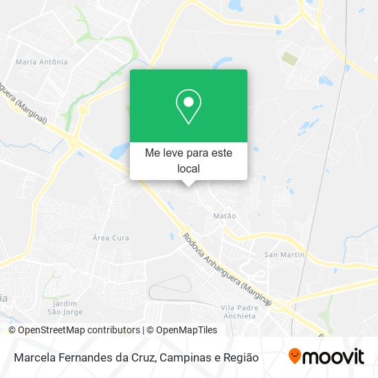 Marcela Fernandes da Cruz mapa