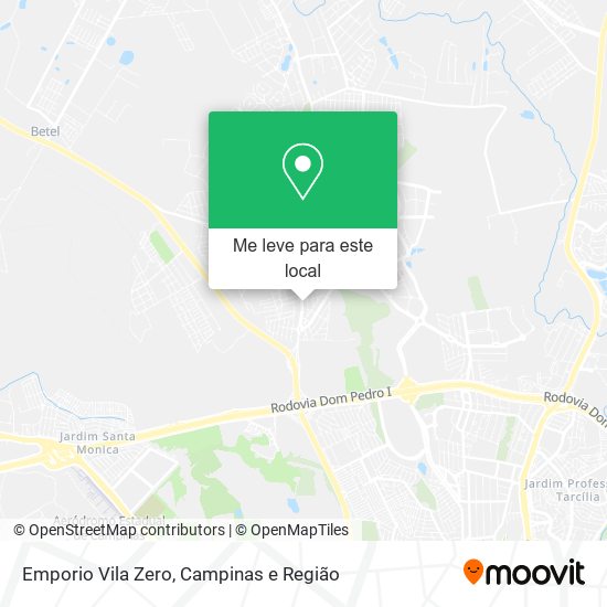 Emporio Vila Zero mapa