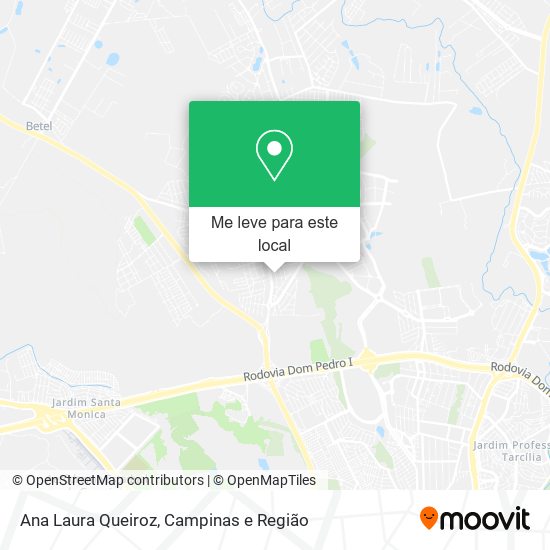 Ana Laura Queiroz mapa