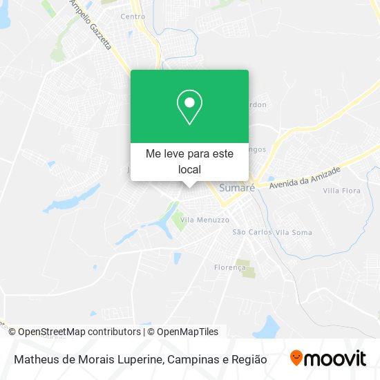 Matheus de Morais Luperine mapa