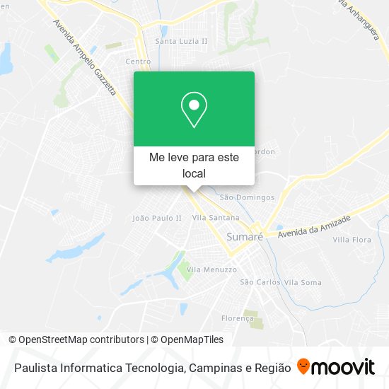 Paulista Informatica Tecnologia mapa