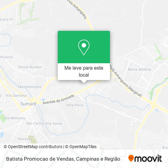 Batista Promocao de Vendas mapa