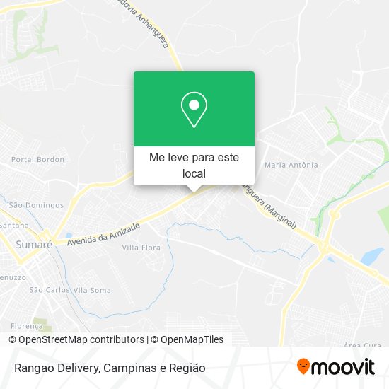 Rangao Delivery mapa