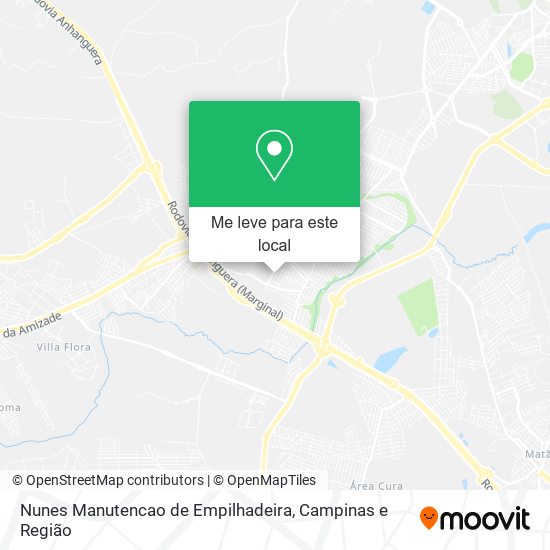 Nunes Manutencao de Empilhadeira mapa