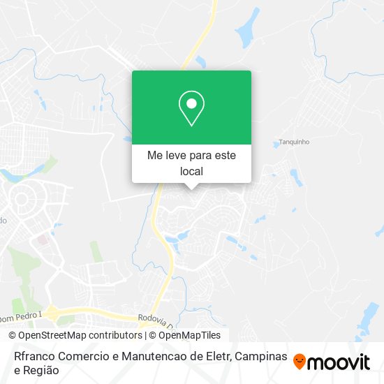 Rfranco Comercio e Manutencao de Eletr mapa