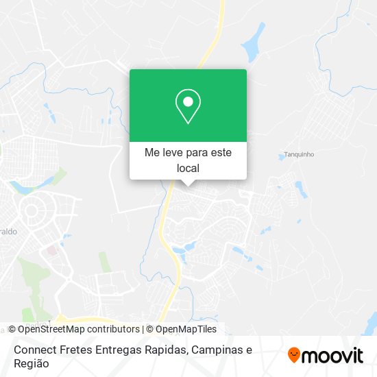 Connect Fretes Entregas Rapidas mapa