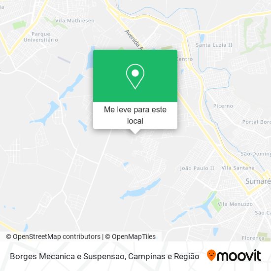 Borges Mecanica e Suspensao mapa