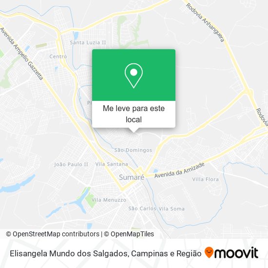 Elisangela Mundo dos Salgados mapa