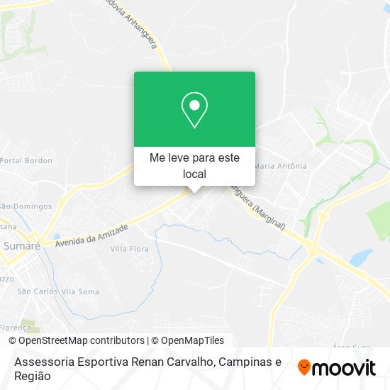 Assessoria Esportiva Renan Carvalho mapa