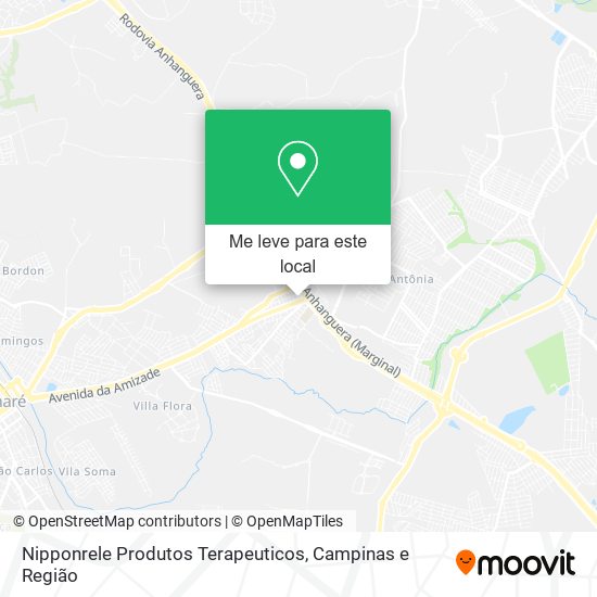 Nipponrele Produtos Terapeuticos mapa