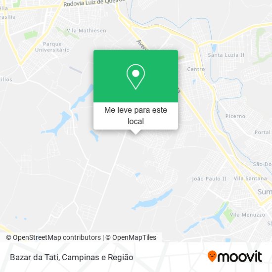 Bazar da Tati mapa