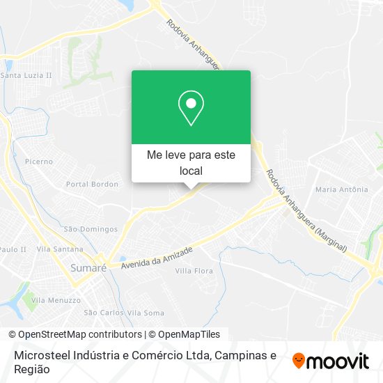 Microsteel Indústria e Comércio Ltda mapa