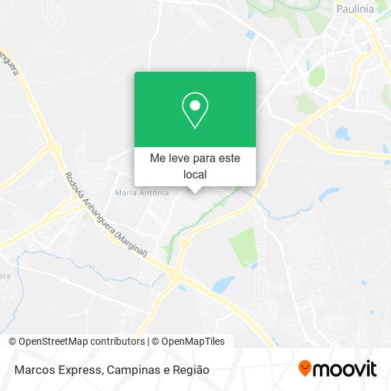 Marcos Express mapa