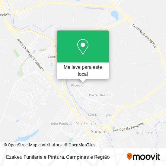 Ezakeu Funilaria e Pintura mapa