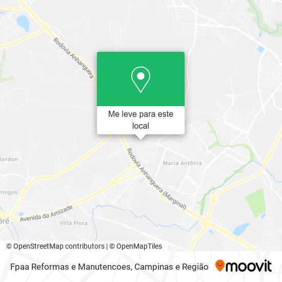 Fpaa Reformas e Manutencoes mapa