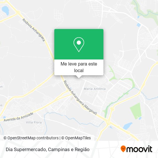 Dia Supermercado mapa