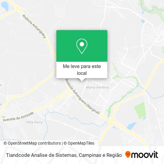 Tiandcode Analise de Sistemas mapa